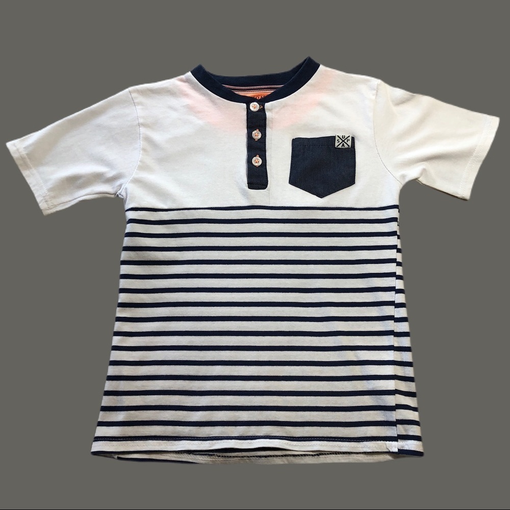 U.S. Polo Assn. Striped Pocketed Tee